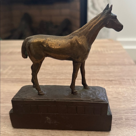 Vintage Bronze Horse Sculpture - Picture 2 of 3
